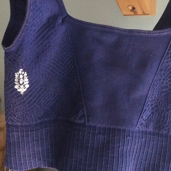 NWOT FP Movement Good Karma Tile Textured Square Neck - Picture 11 of 15